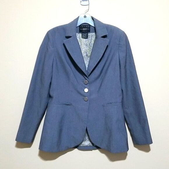 Tailor B.Moss  Gray Blazer Sz 6 - Picture 2 of 8